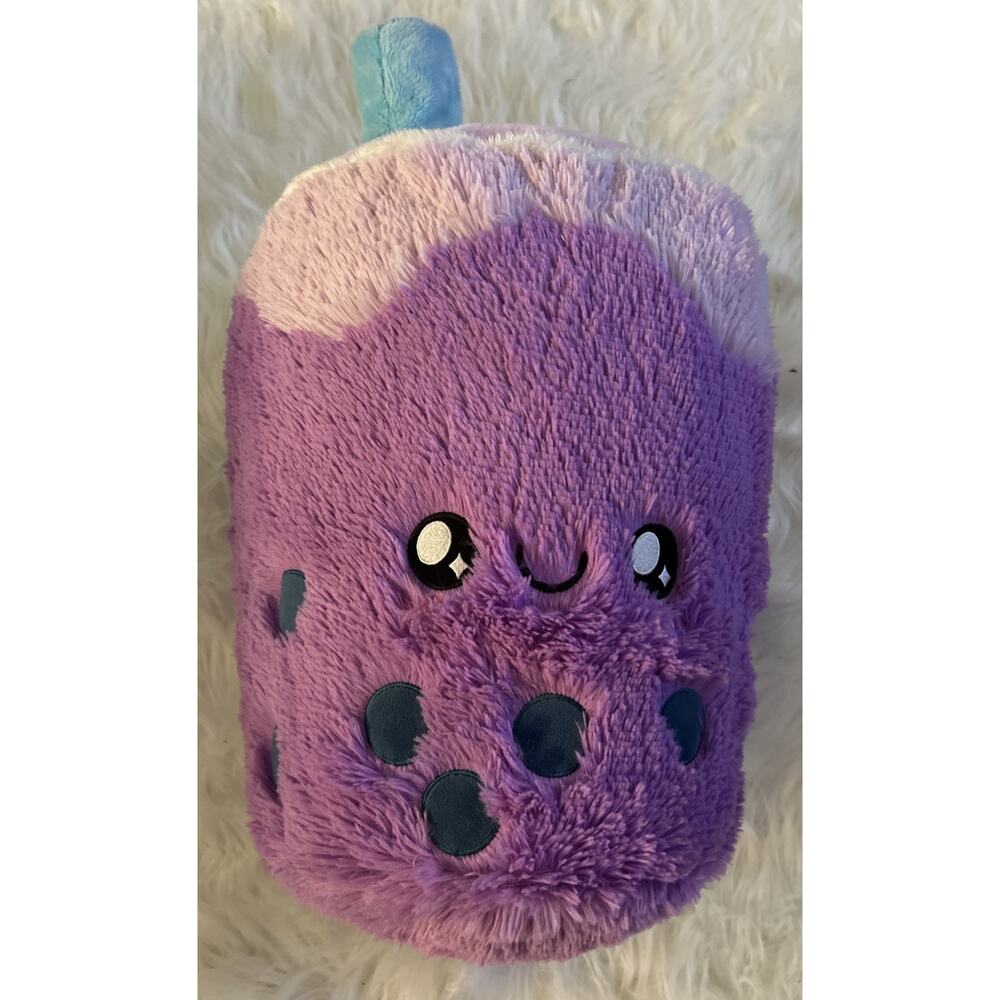Squishable Comfort Food Purple Bubble Tea Big Soft Plushie Stuffed Toy 18” CUTE!